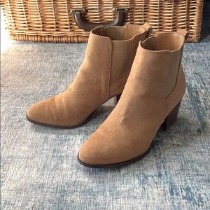 J Crew Suede-look Ankle Boot